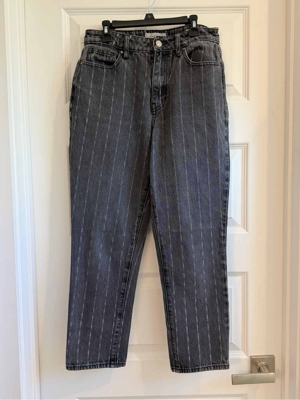 Pacsun Black Pinstripe Mom Jean